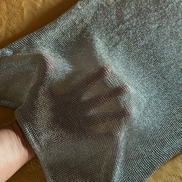 Zara Tunic Mini Dress Silver
Openwork Knit Halter Backless...🌼🌼 - Picture 10 of 14